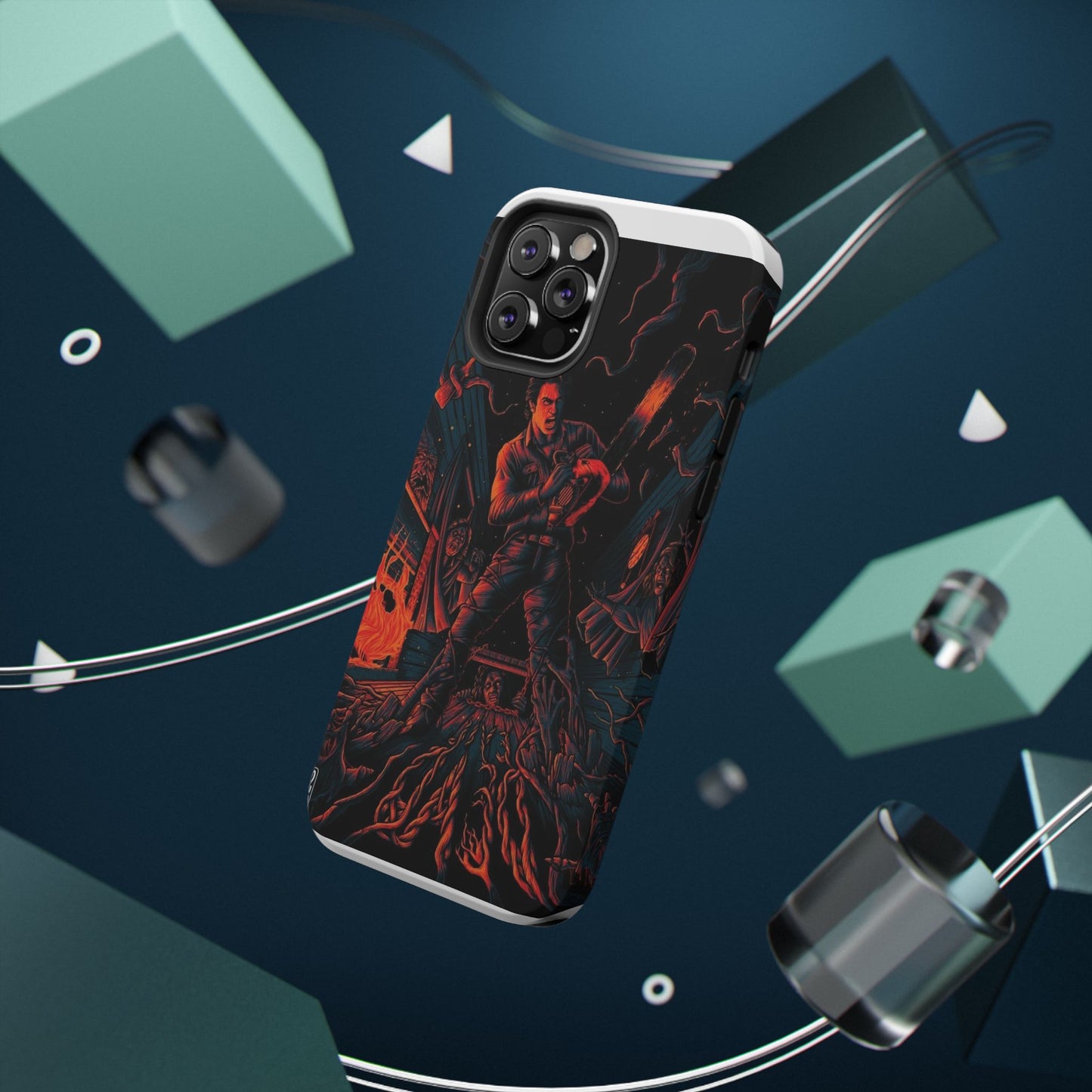 Ash Williams Impact-Resistant Design Phone Case | Perfect for Halloween & Movie Lovers