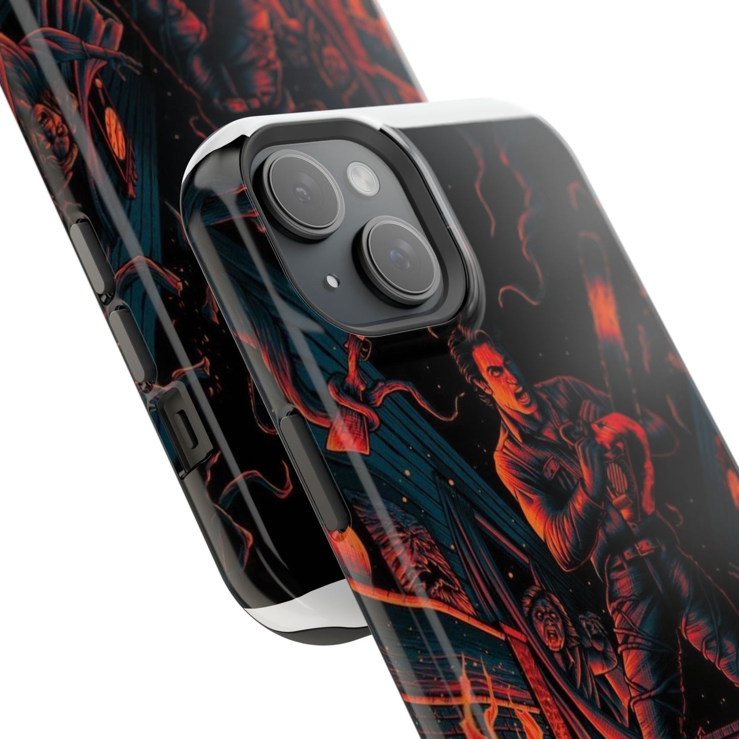 Ash Williams Impact-Resistant Design Phone Case | Perfect for Halloween & Movie Lovers