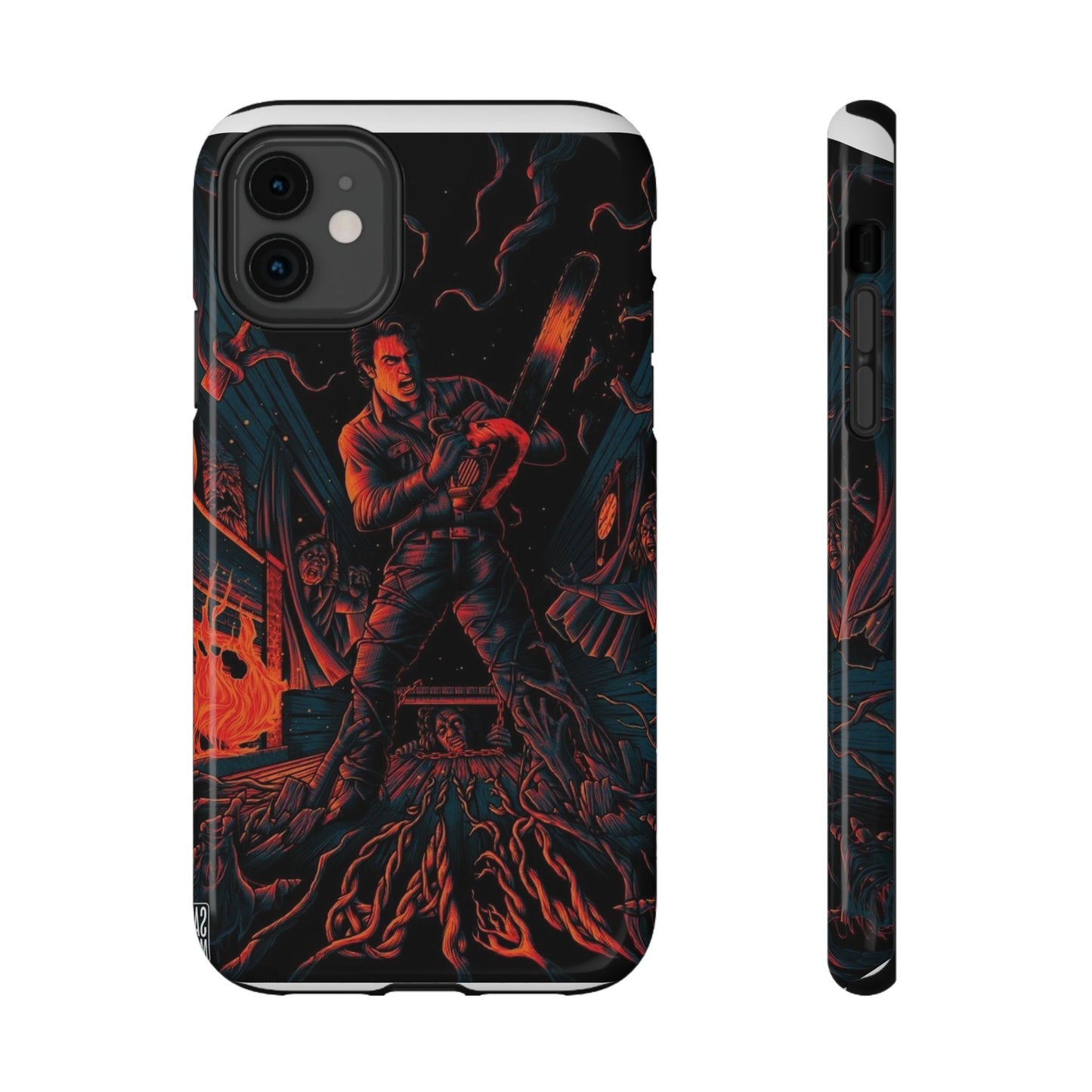 Ash Williams Impact-Resistant Design Phone Case | Perfect for Halloween & Movie Lovers