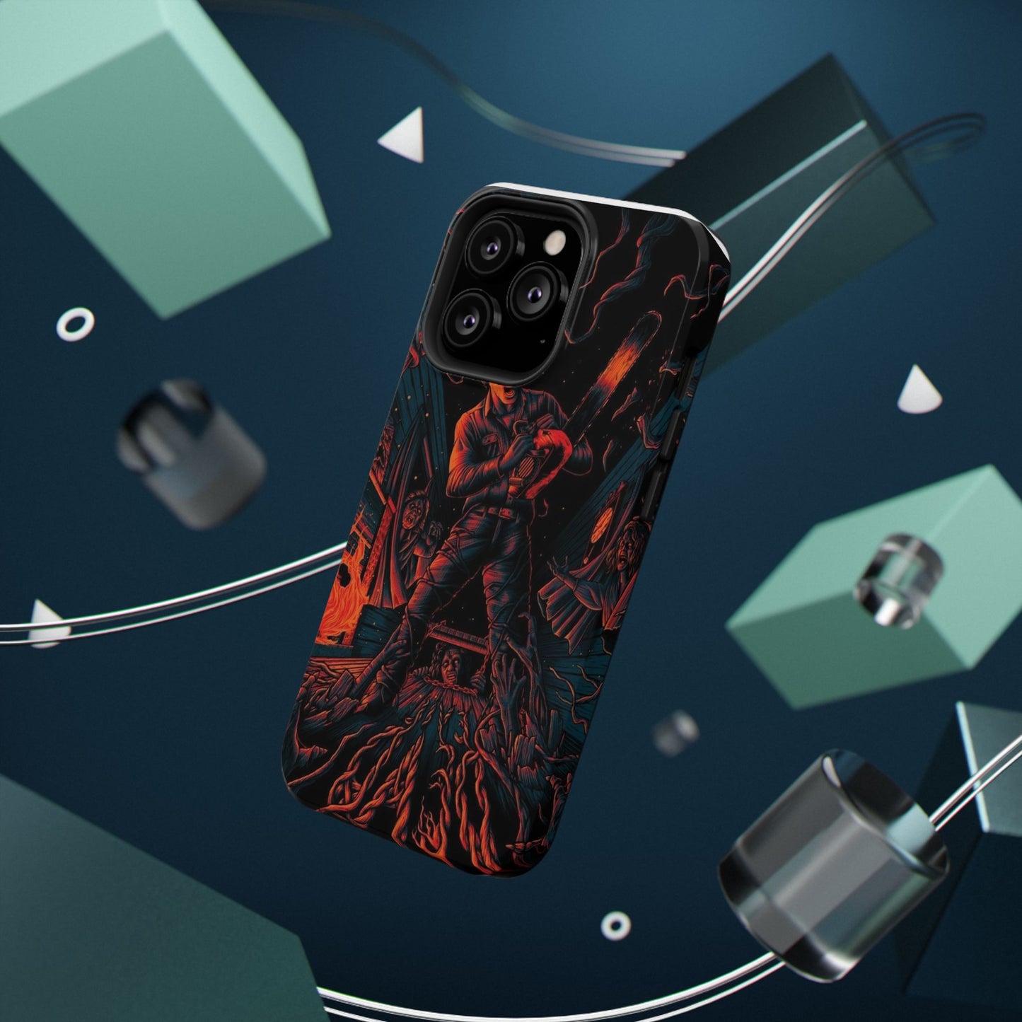 Ash Williams Impact-Resistant Design Phone Case | Perfect for Halloween & Movie Lovers