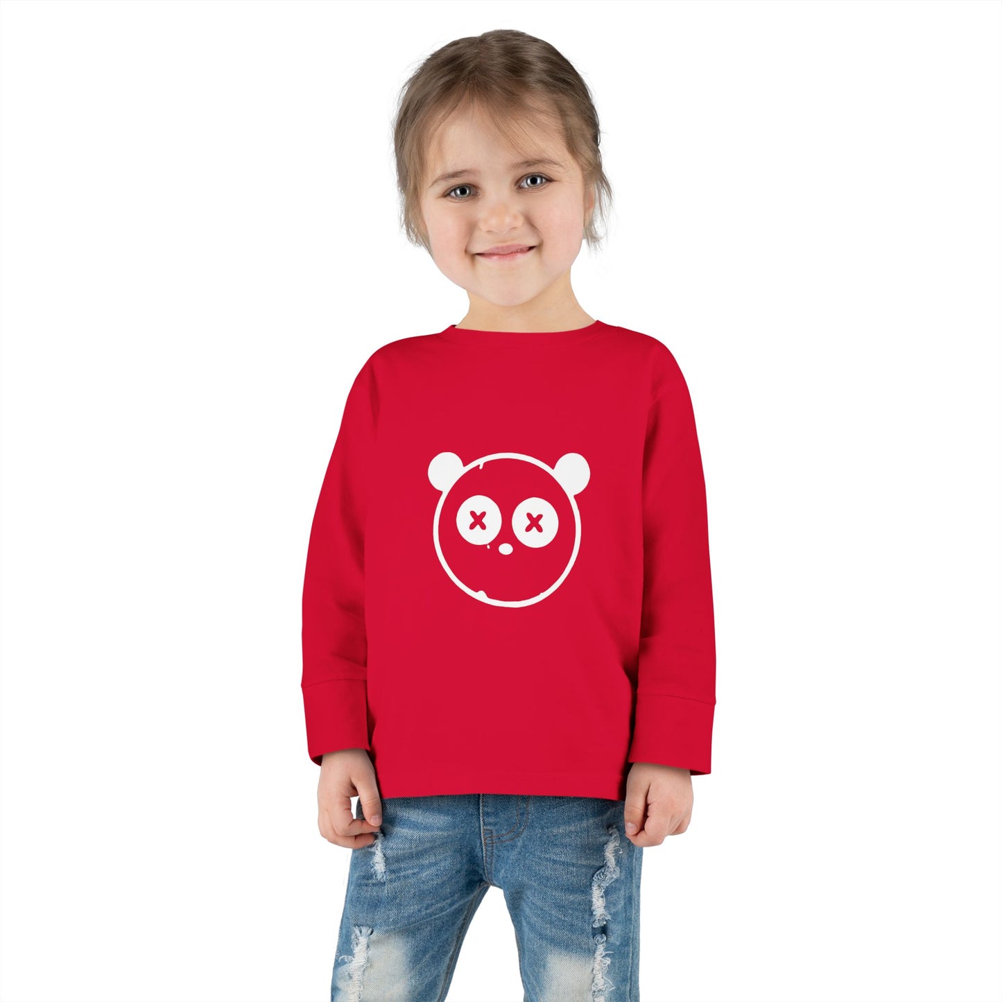Once Upon A Killer Logo Long Sleeve Toddler Tee - Cozy & Cute