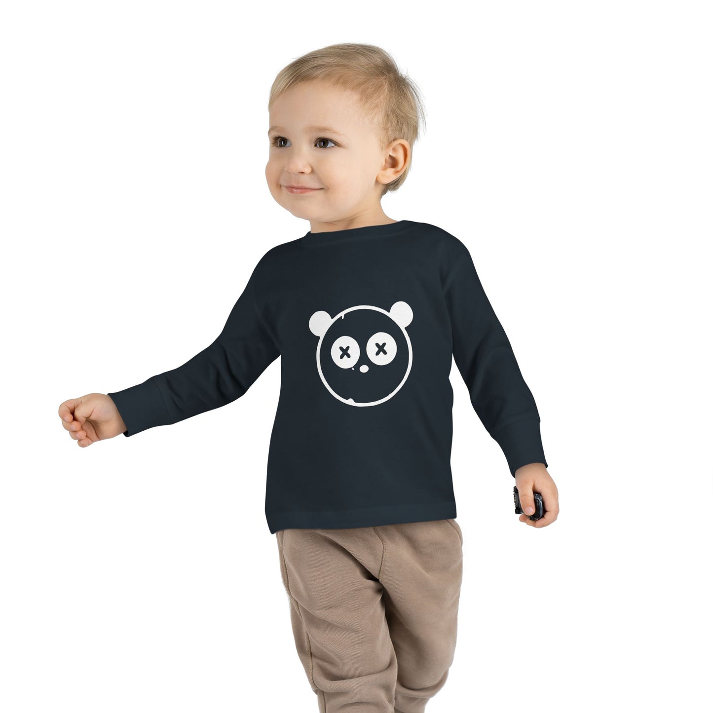 Once Upon A Killer Logo Long Sleeve Toddler Tee - Cozy & Cute
