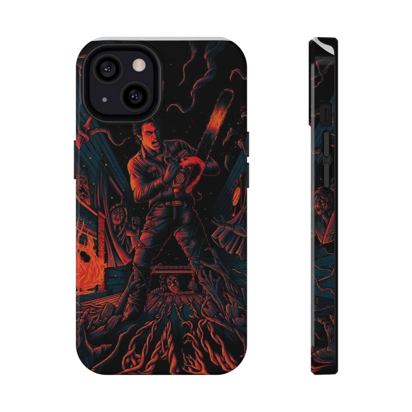 Ash Williams Impact-Resistant Design Phone Case | Perfect for Halloween & Movie Lovers
