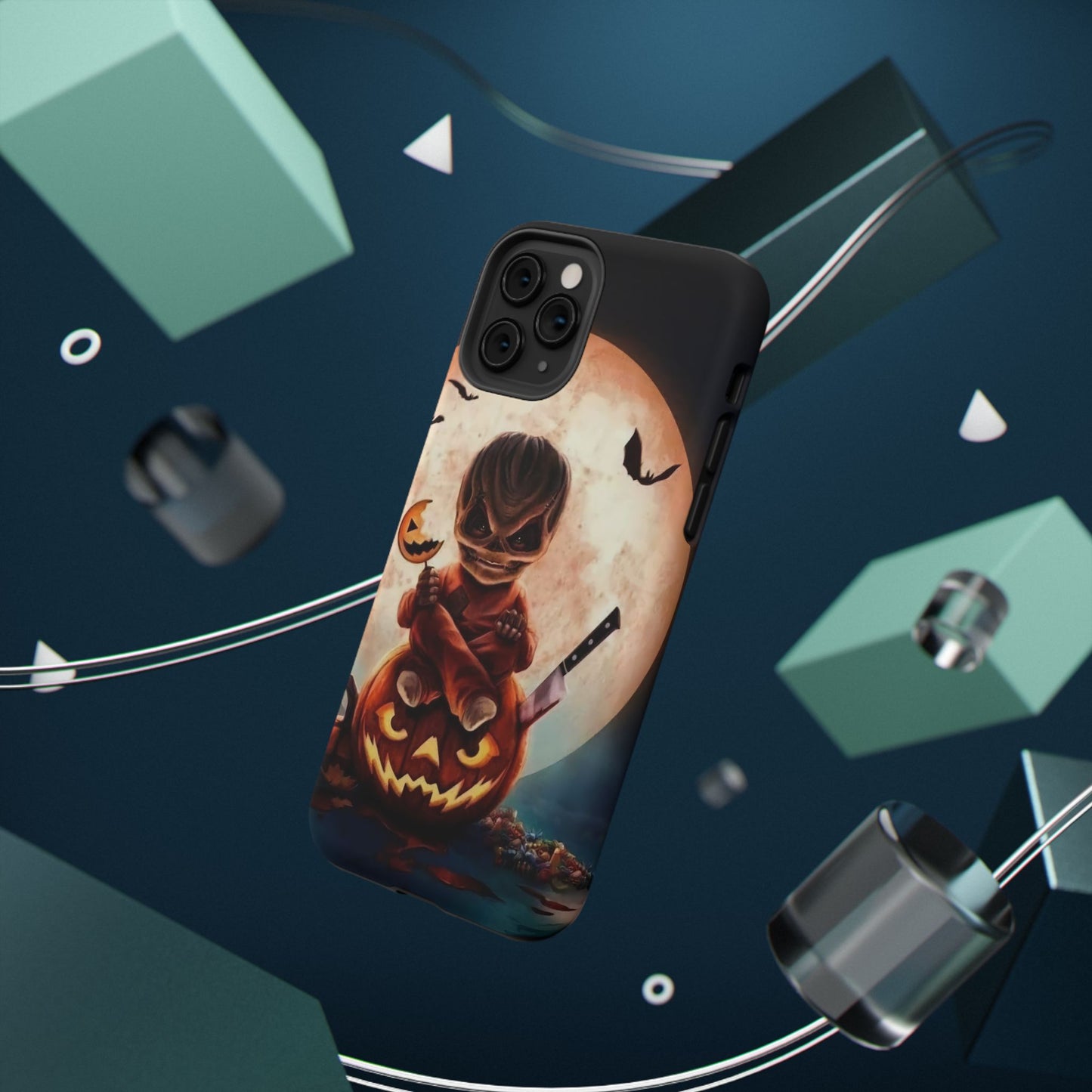 Sam | Trick Or Treat Halloween Horror Design Impact Resistant Phone Case