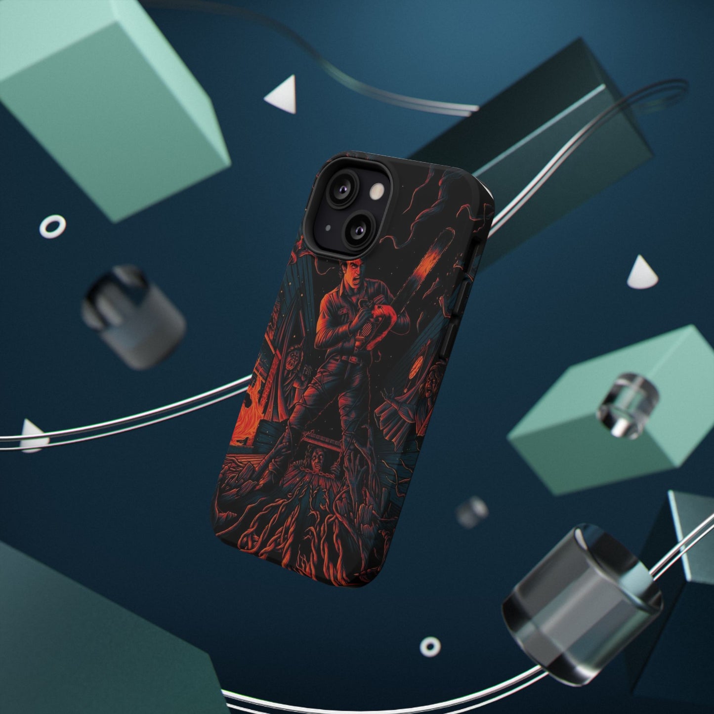 Ash Williams Impact-Resistant Design Phone Case | Perfect for Halloween & Movie Lovers
