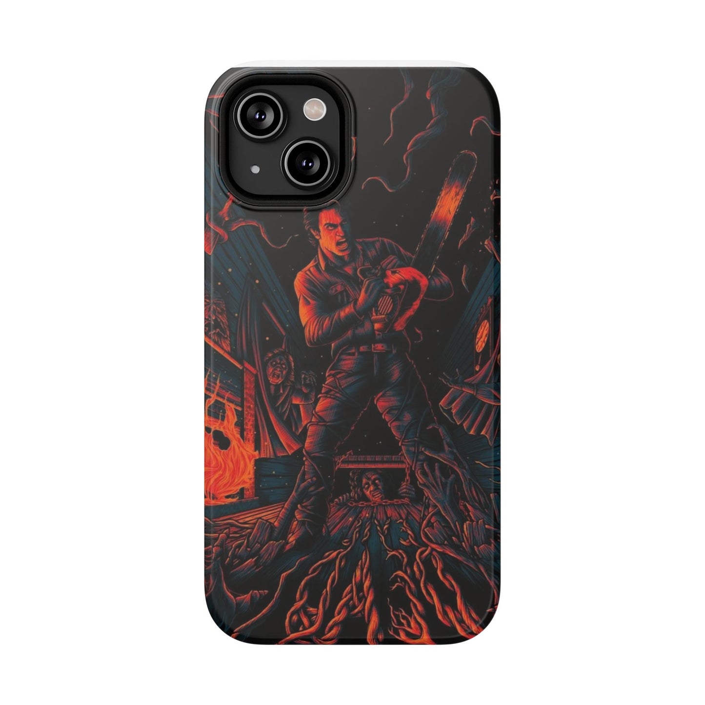 Ash Williams Impact-Resistant Design Phone Case | Perfect for Halloween & Movie Lovers