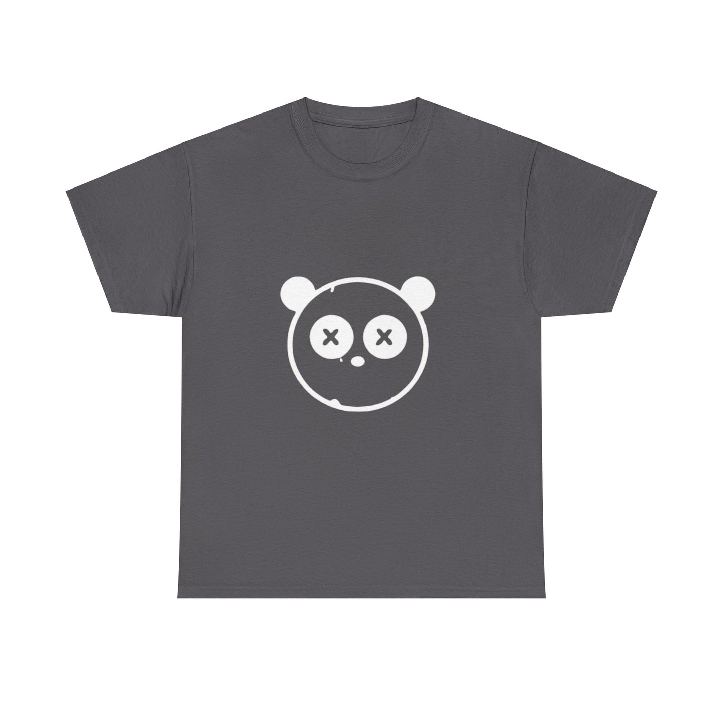 OUAK Logo Graphic Unisex Heavy Cotton Tee - Cute & Casual Red T-Shirt