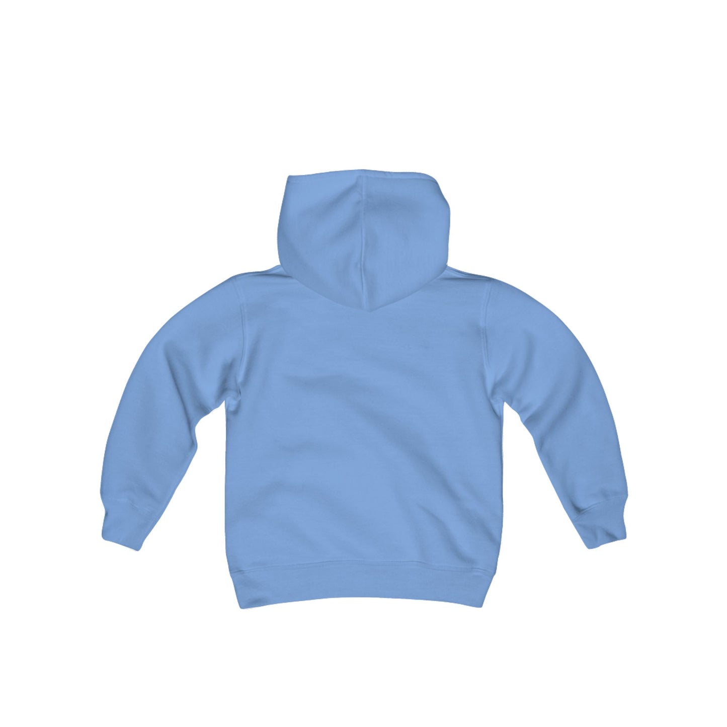 Youth Heavy Blend Hooded Sweatshirt with Once Upon A Killer Logo