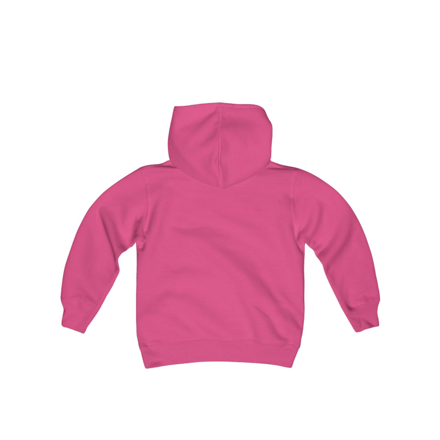 Youth Heavy Blend Hooded Sweatshirt with Once Upon A Killer Logo