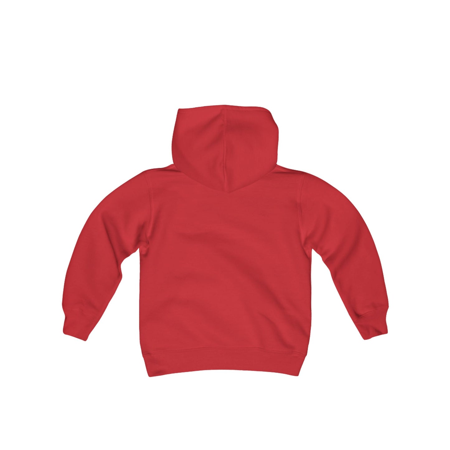 Youth Heavy Blend Hooded Sweatshirt with Once Upon A Killer Logo