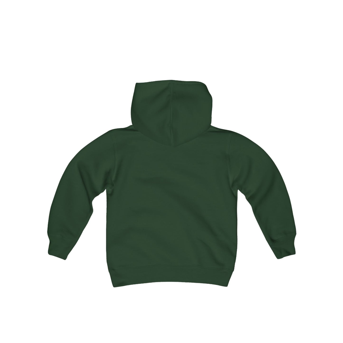 Youth Heavy Blend Hooded Sweatshirt with Once Upon A Killer Logo