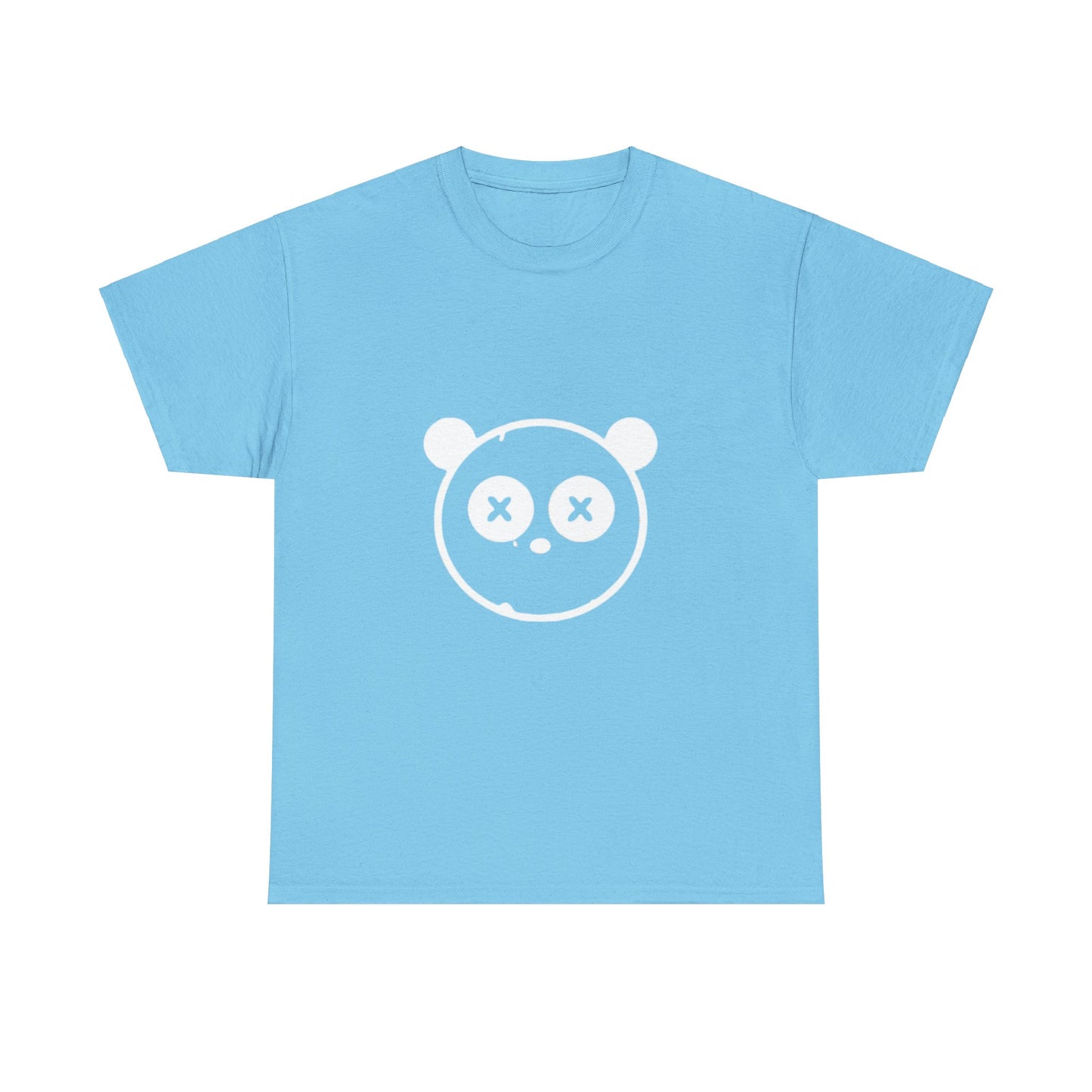 OUAK Logo Graphic Unisex Heavy Cotton Tee - Cute & Casual Red T-Shirt