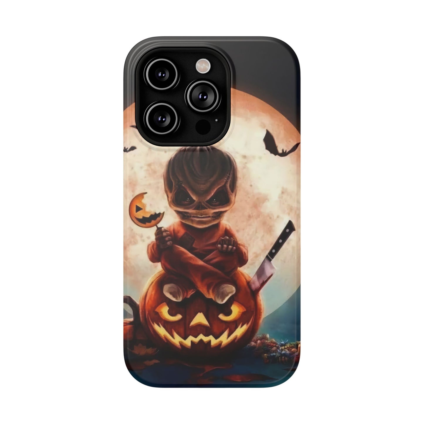 Sam | Trick Or Treat Halloween Horror Design Impact Resistant Phone Case