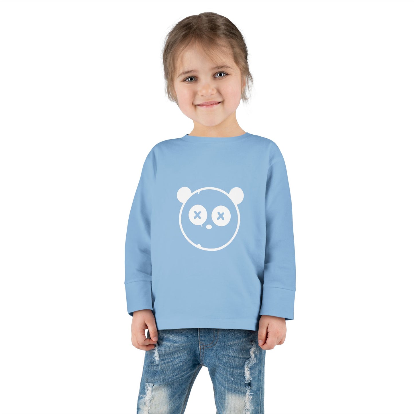 Once Upon A Killer Logo Long Sleeve Toddler Tee - Cozy & Cute