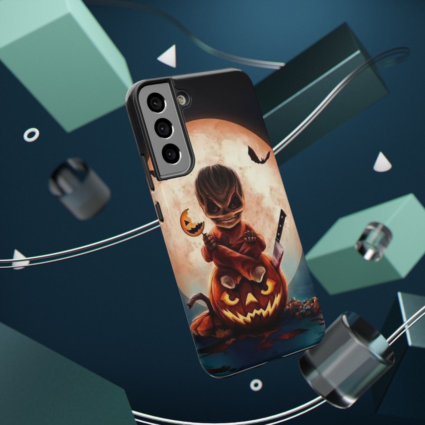 Sam | Trick Or Treat Halloween Horror Design Impact Resistant Phone Case