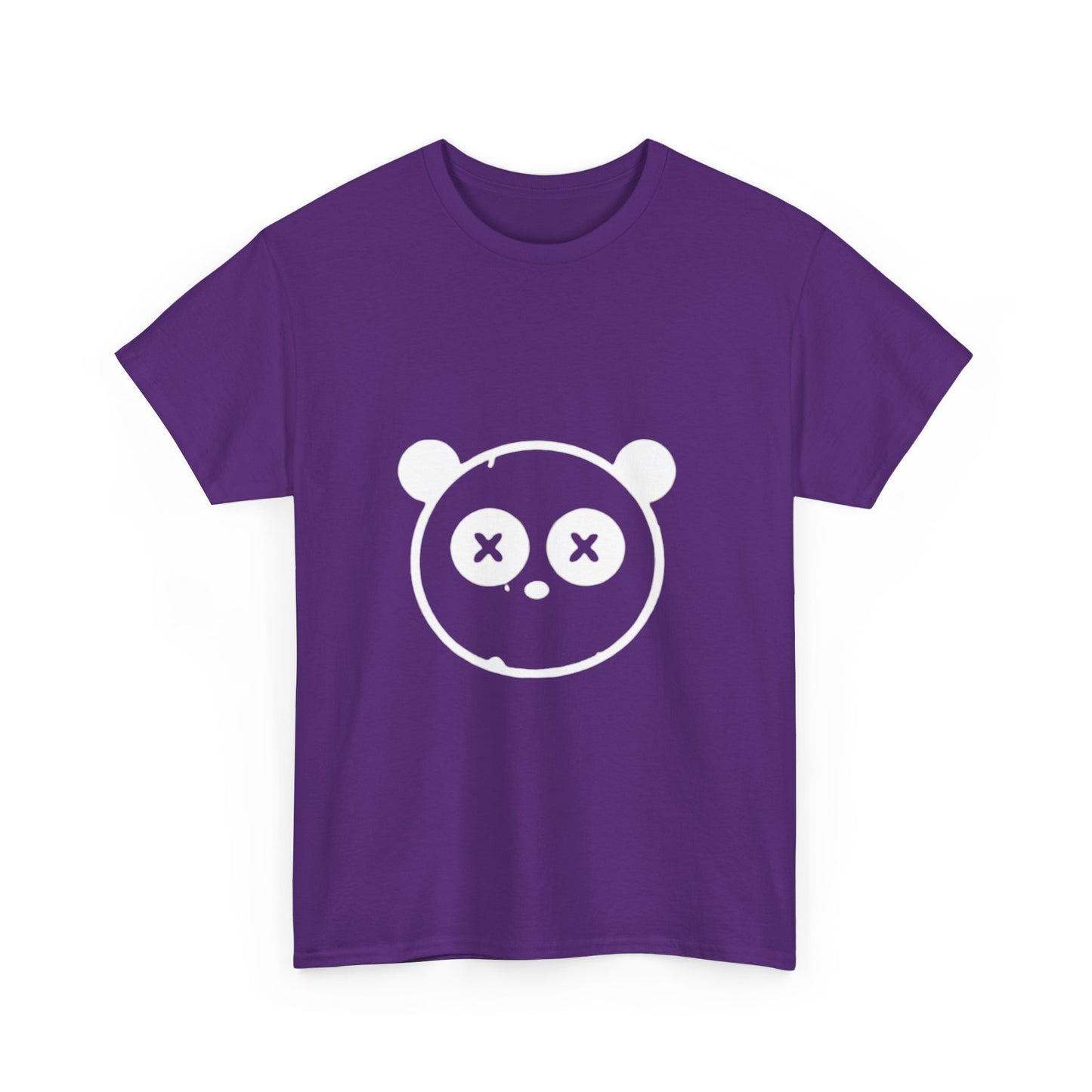 OUAK Logo Graphic Unisex Heavy Cotton Tee - Cute & Casual Red T-Shirt