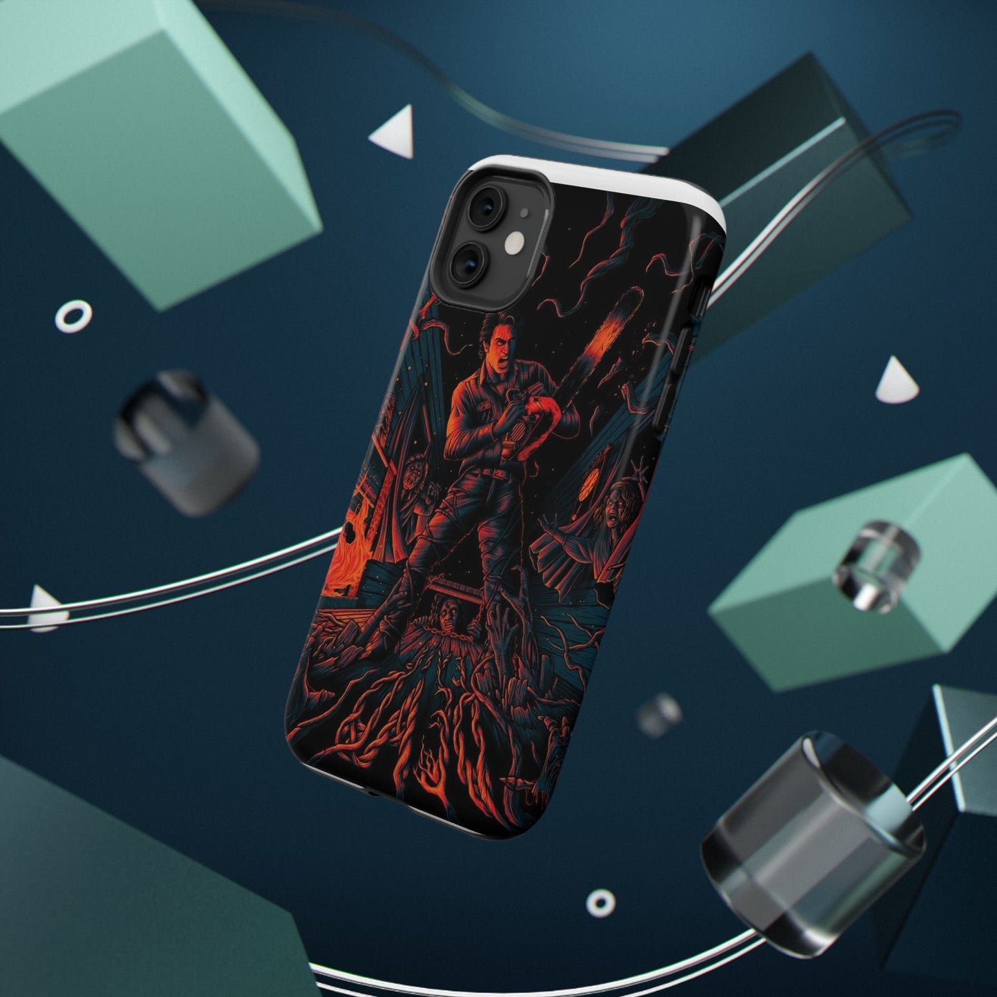 Ash Williams Impact-Resistant Design Phone Case | Perfect for Halloween & Movie Lovers