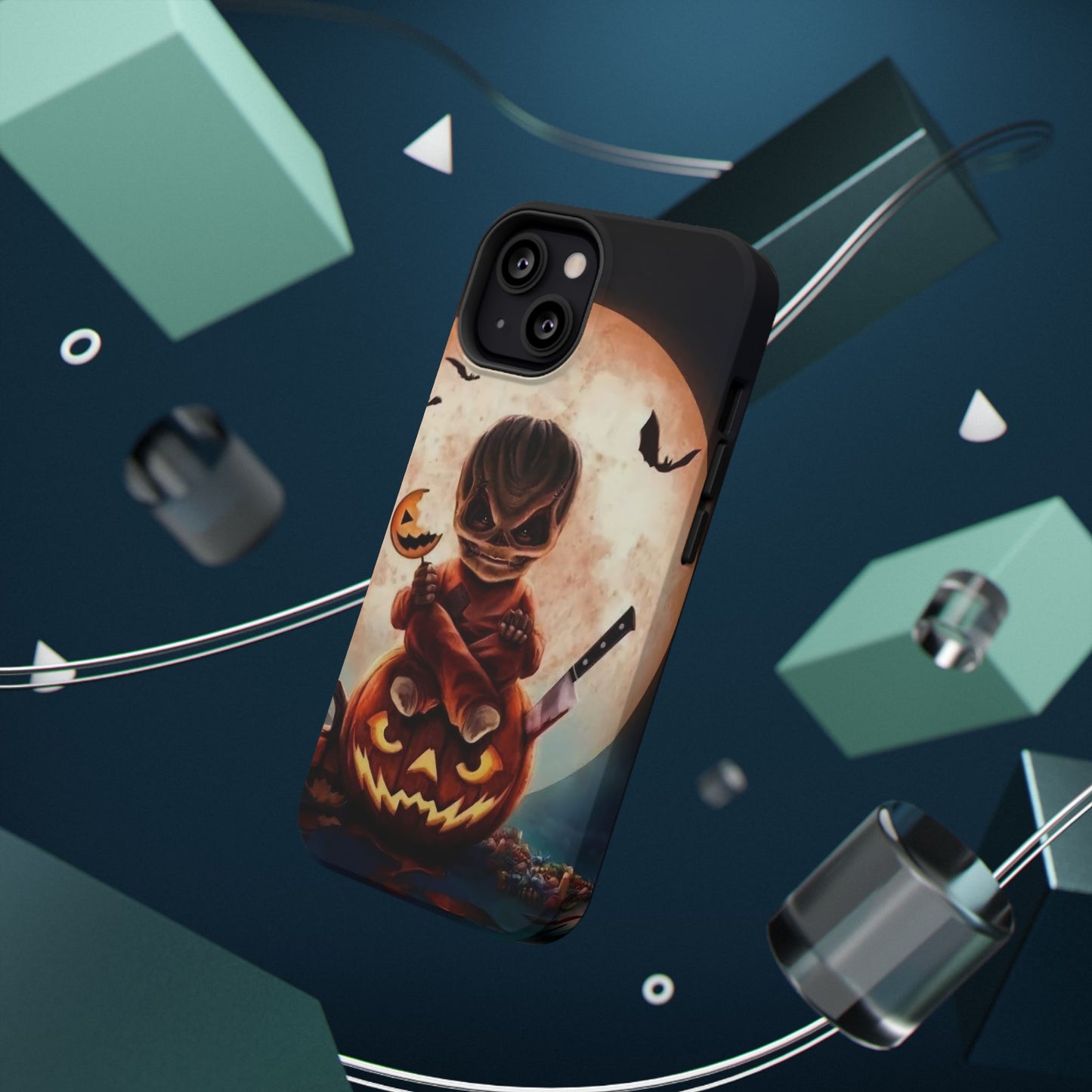 Sam | Trick Or Treat Halloween Horror Design Impact Resistant Phone Case