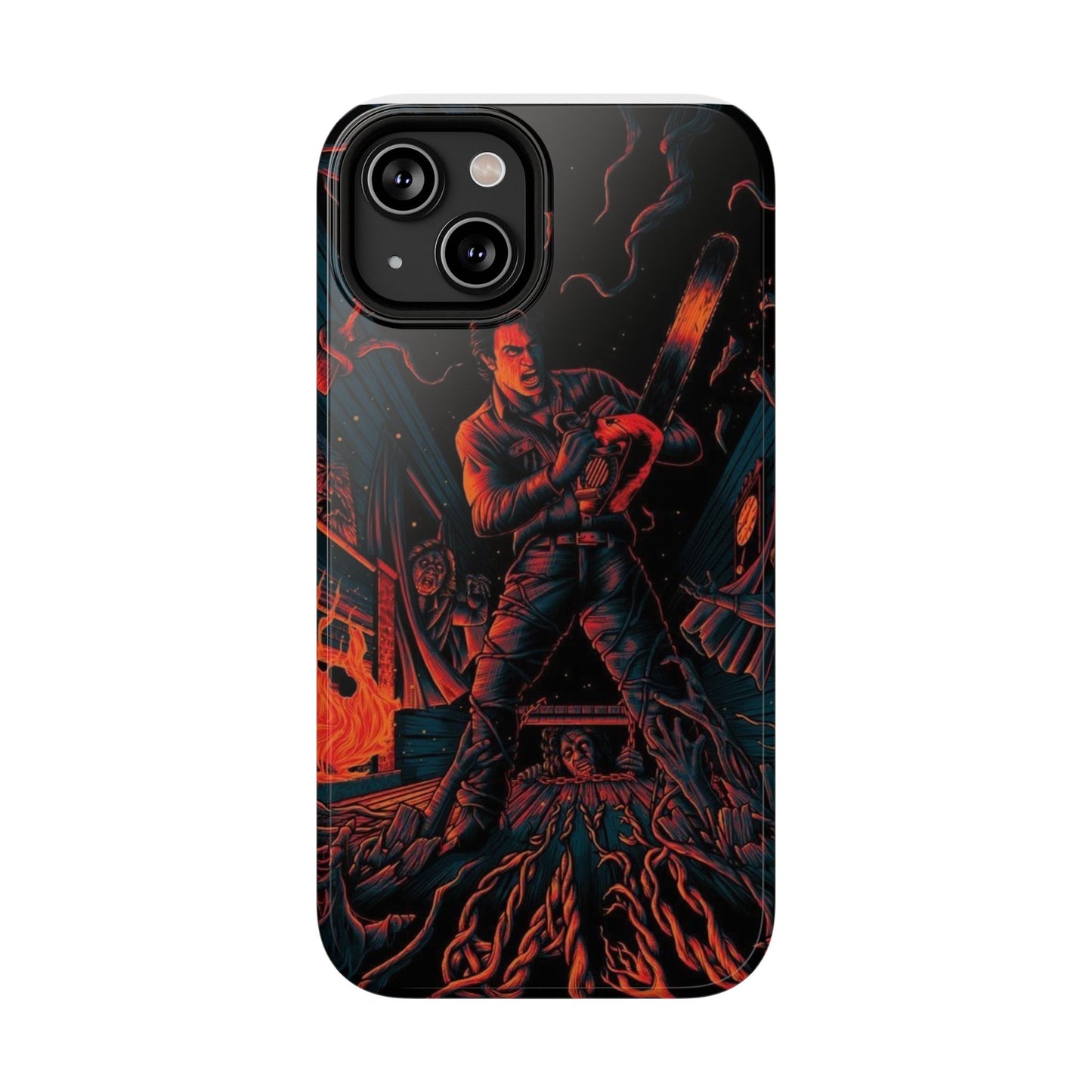 Ash Williams Impact-Resistant Design Phone Case | Perfect for Halloween & Movie Lovers