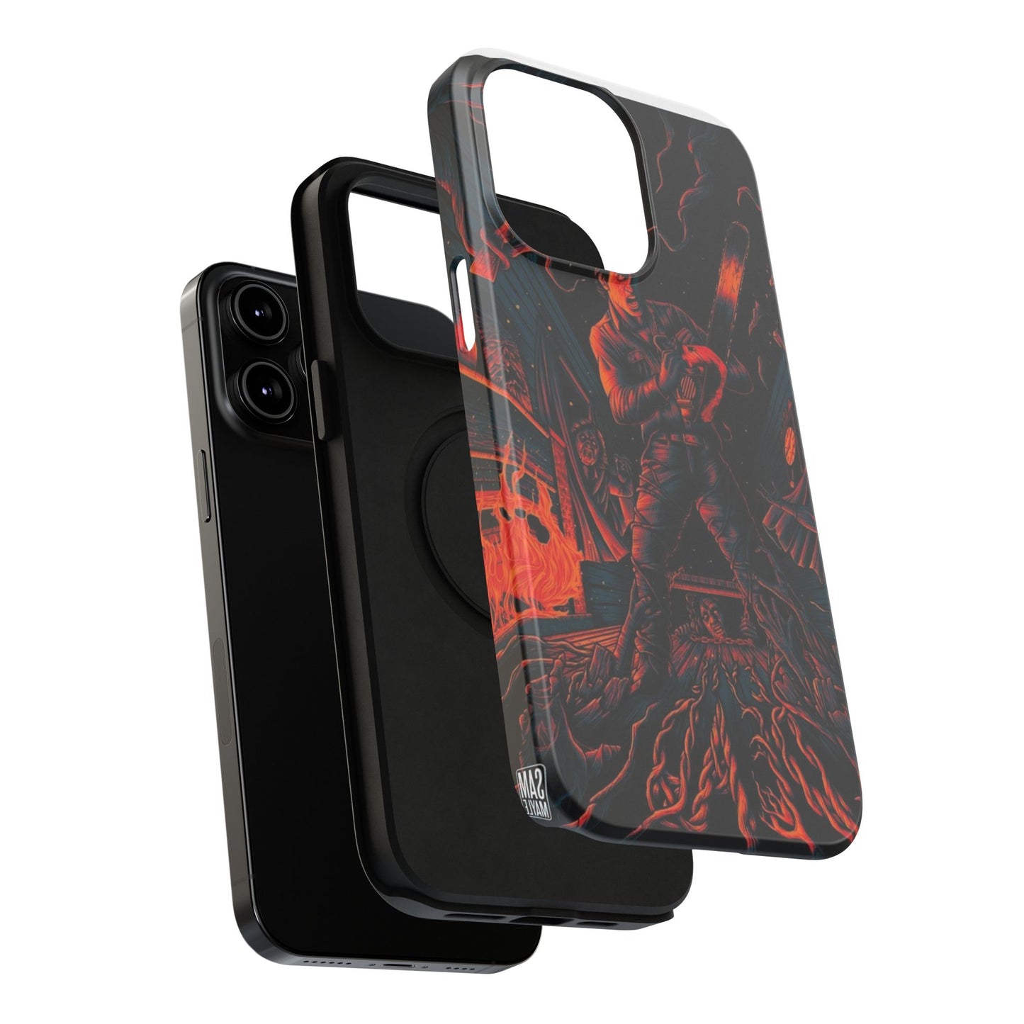 Ash Williams Impact-Resistant Design Phone Case | Perfect for Halloween & Movie Lovers