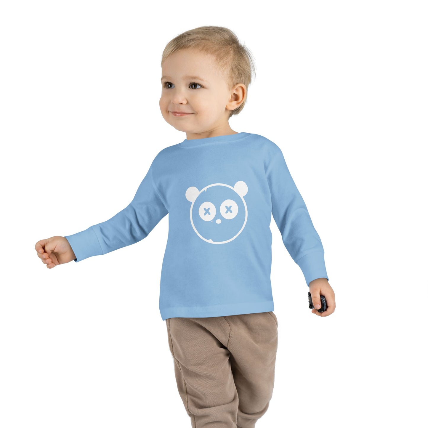 Once Upon A Killer Logo Long Sleeve Toddler Tee - Cozy & Cute