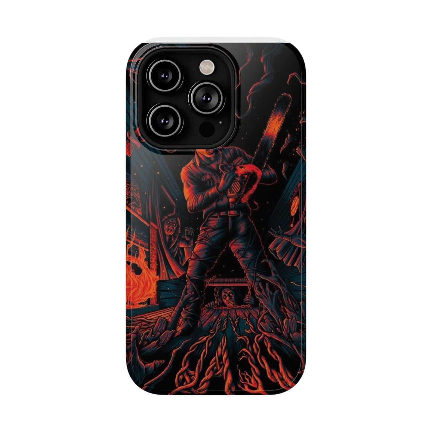 Ash Williams Impact-Resistant Design Phone Case | Perfect for Halloween & Movie Lovers