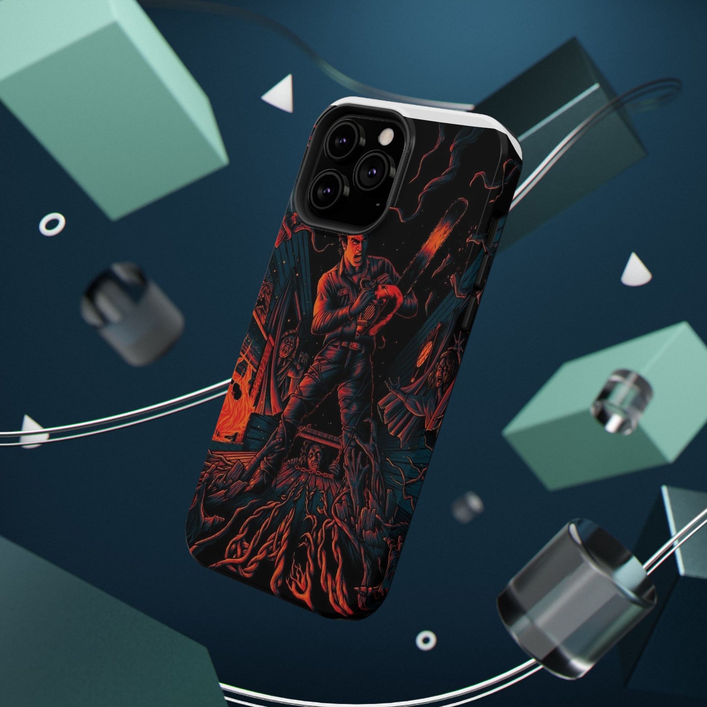 Ash Williams Impact-Resistant Design Phone Case | Perfect for Halloween & Movie Lovers