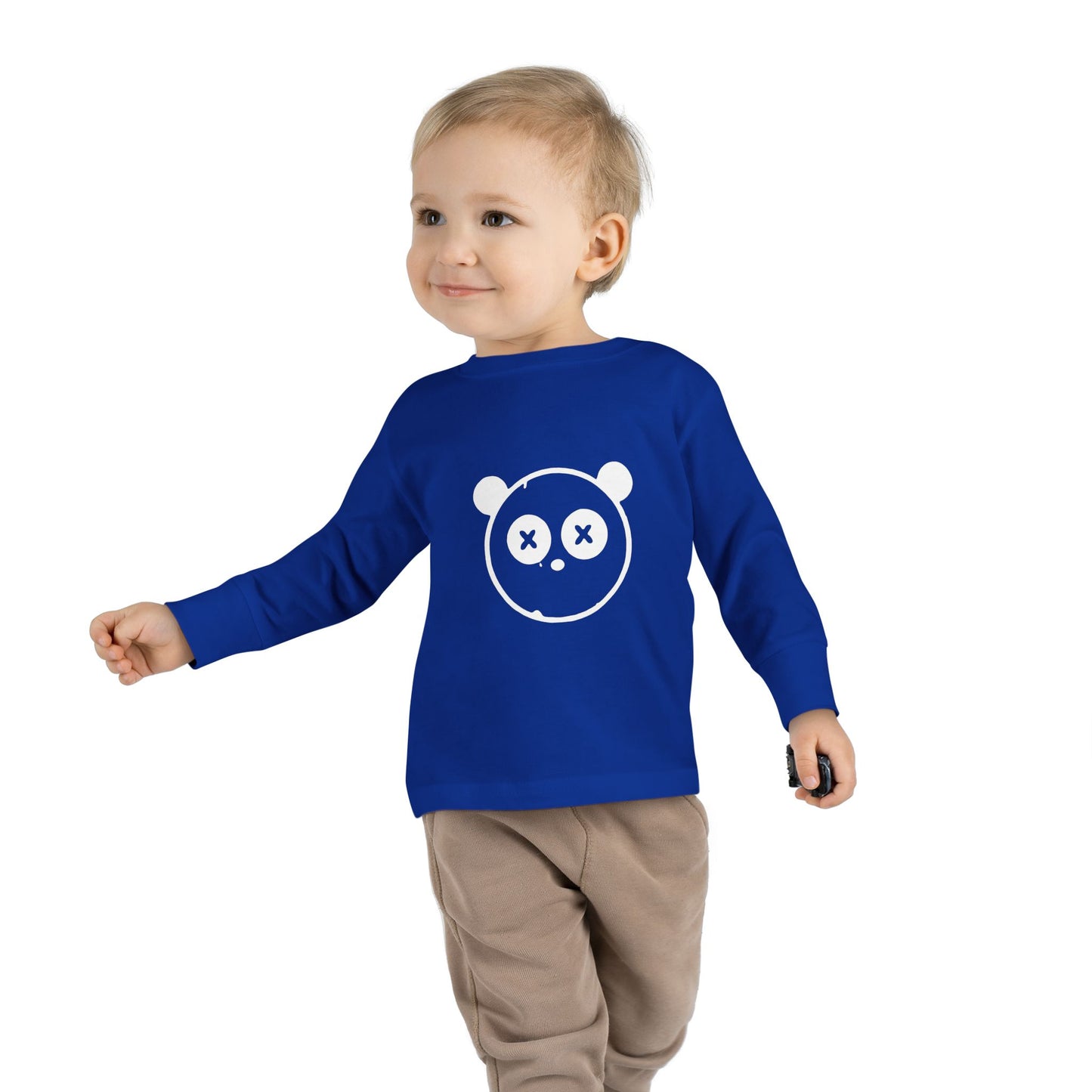 Once Upon A Killer Logo Long Sleeve Toddler Tee - Cozy & Cute
