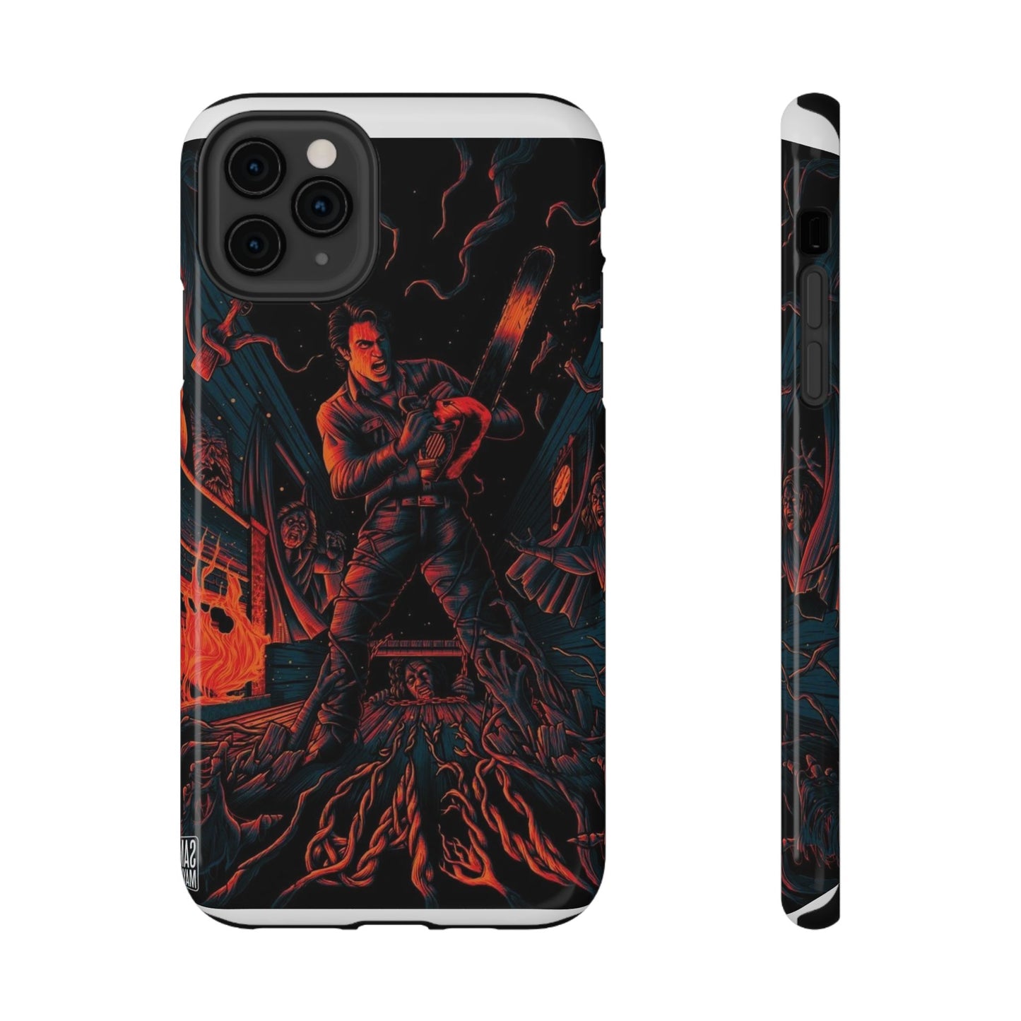 Ash Williams Impact-Resistant Design Phone Case | Perfect for Halloween & Movie Lovers