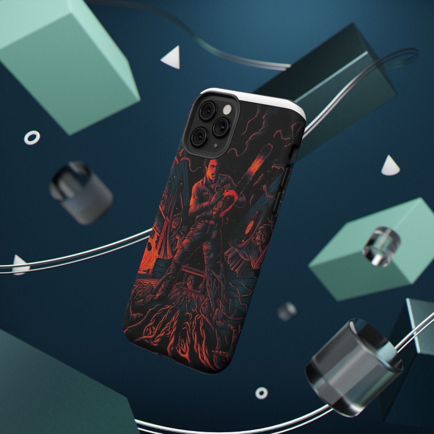Ash Williams Impact-Resistant Design Phone Case | Perfect for Halloween & Movie Lovers