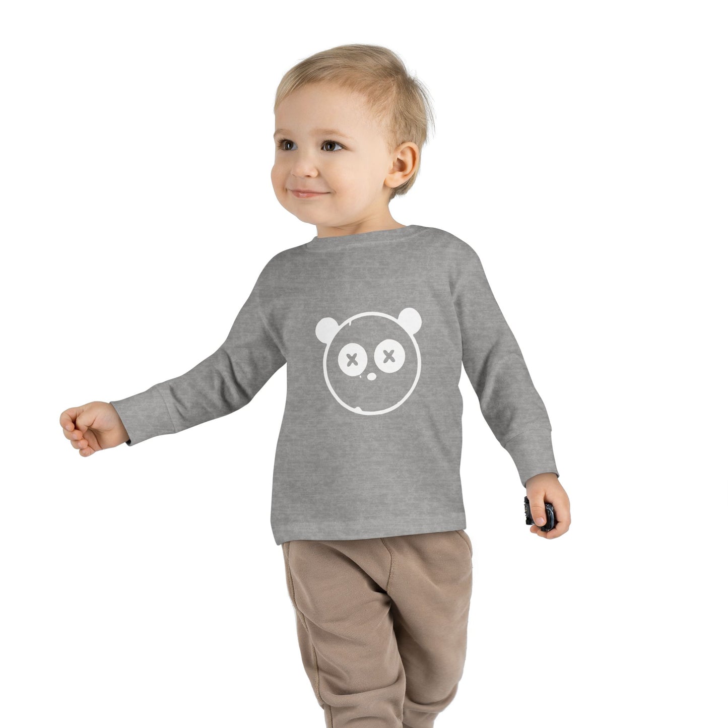 Once Upon A Killer Logo Long Sleeve Toddler Tee - Cozy & Cute