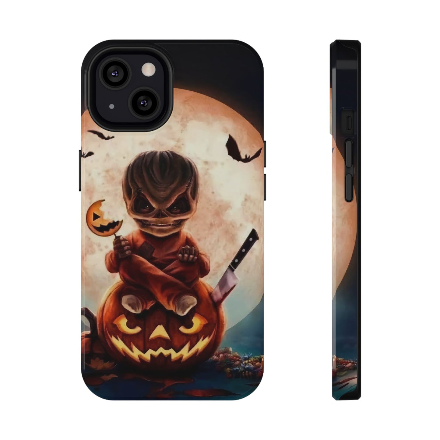 Sam | Trick Or Treat Halloween Horror Design Impact Resistant Phone Case
