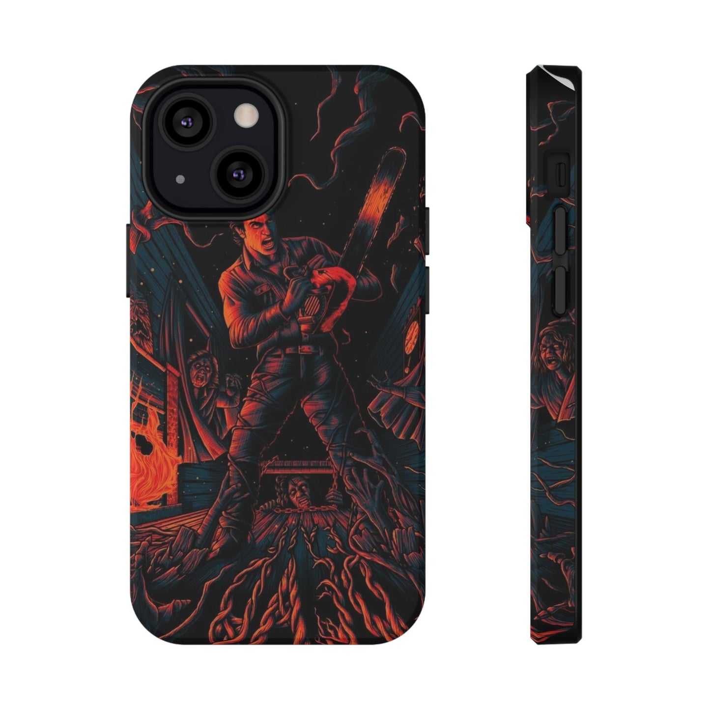 Ash Williams Impact-Resistant Design Phone Case | Perfect for Halloween & Movie Lovers