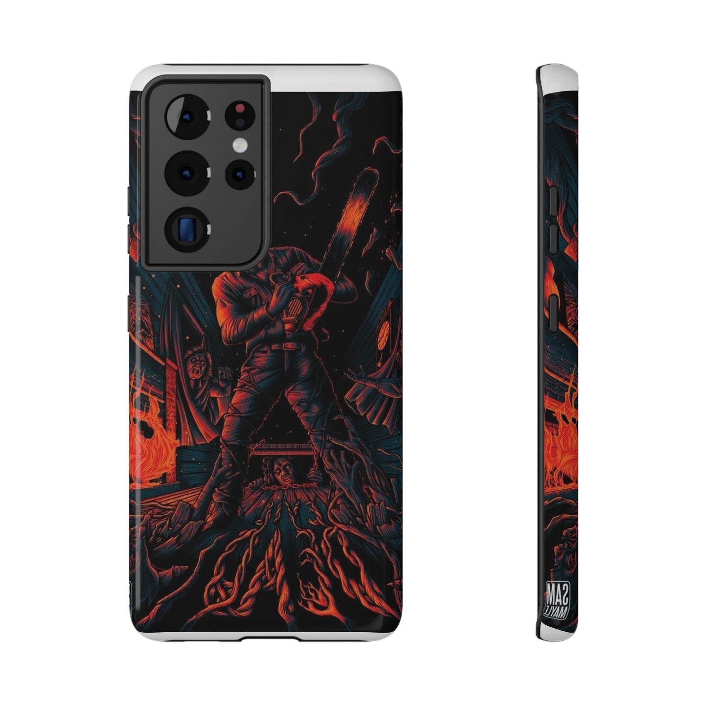 Ash Williams Impact-Resistant Design Phone Case | Perfect for Halloween & Movie Lovers