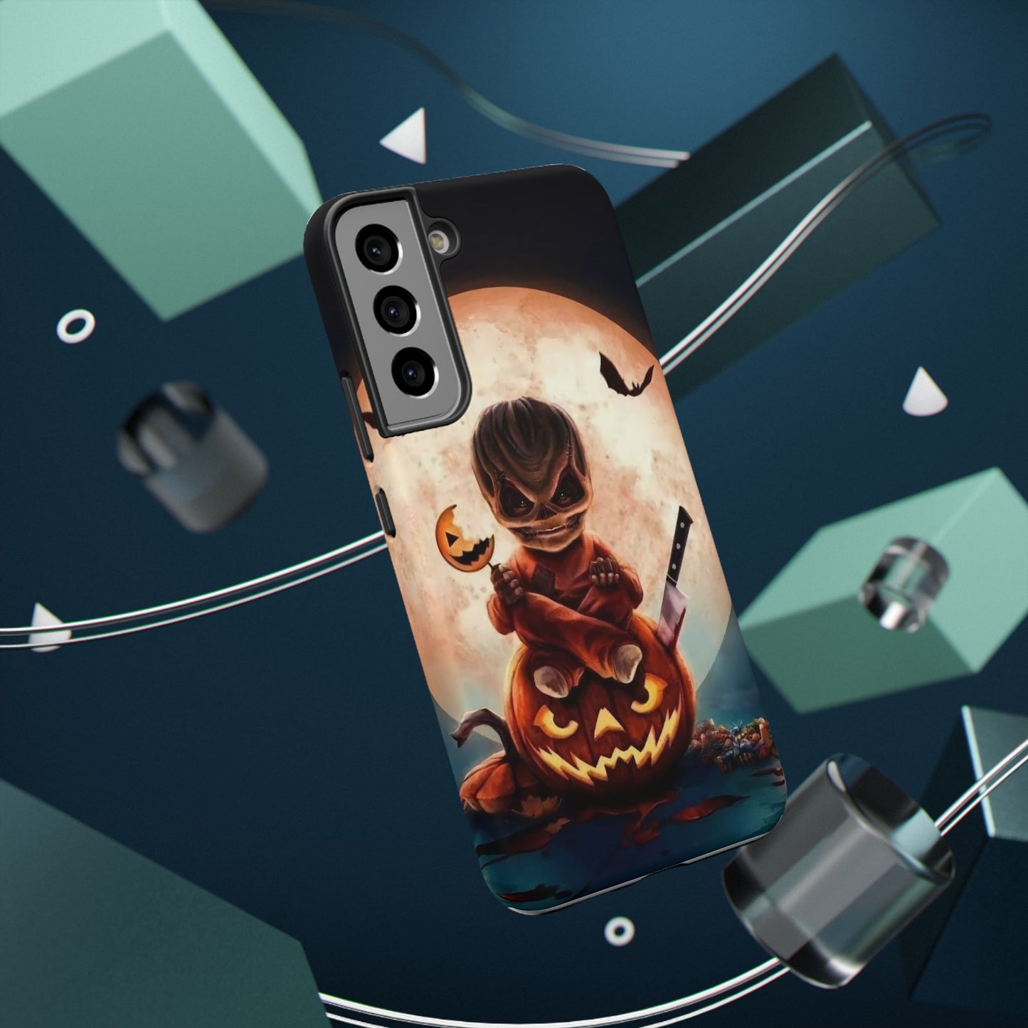 Sam | Trick Or Treat Halloween Horror Design Impact Resistant Phone Case