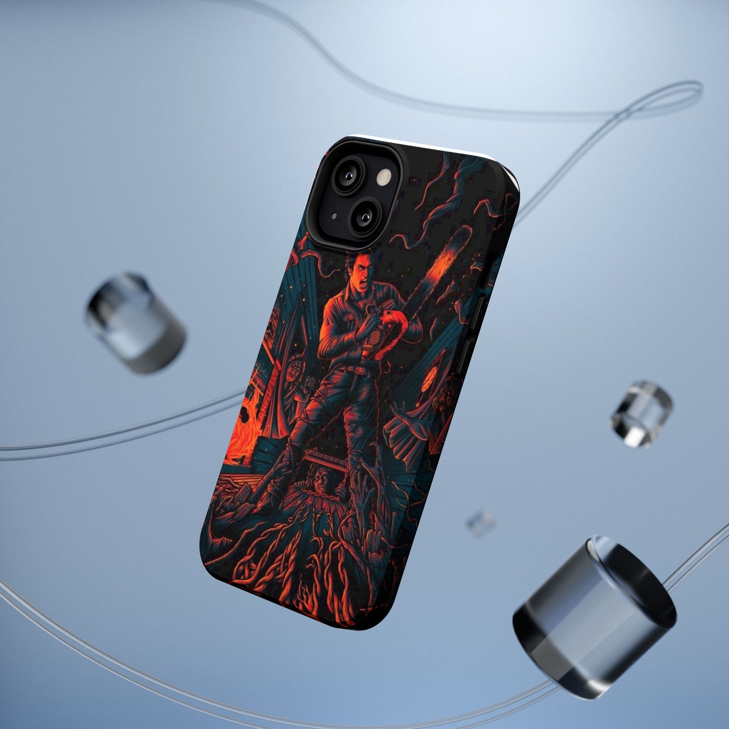 Ash Williams Impact-Resistant Design Phone Case | Perfect for Halloween & Movie Lovers