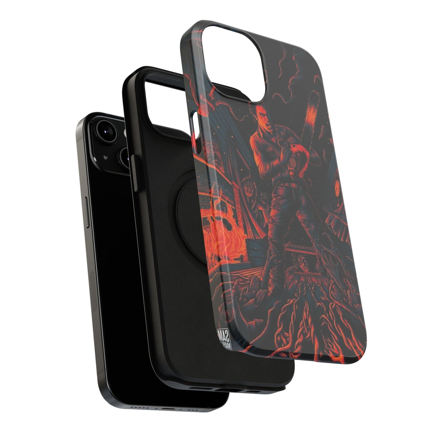 Ash Williams Impact-Resistant Design Phone Case | Perfect for Halloween & Movie Lovers