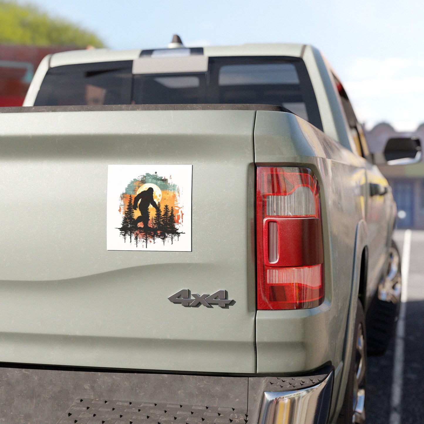 Bigfoot Adventure Car Magnet - Wilderness Wall Decor for Nature Lovers