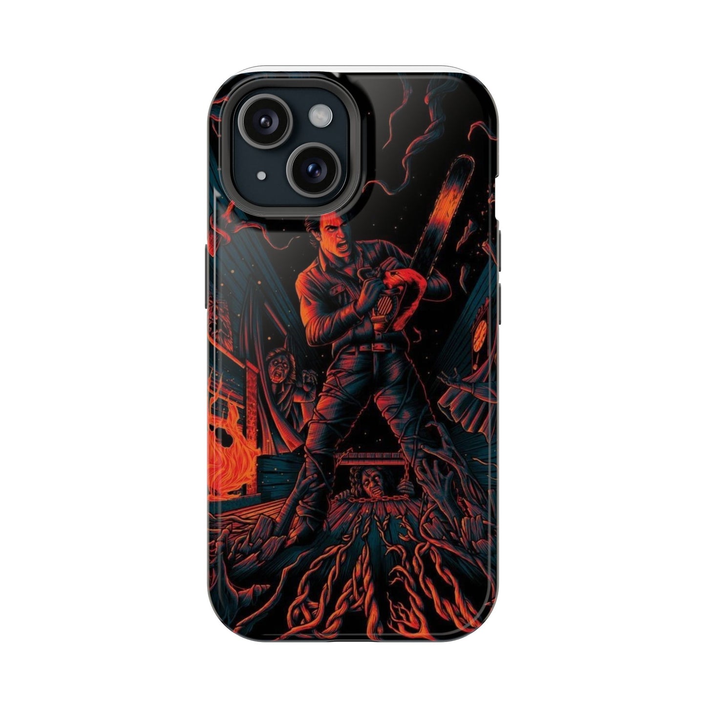 Ash Williams Impact-Resistant Design Phone Case | Perfect for Halloween & Movie Lovers