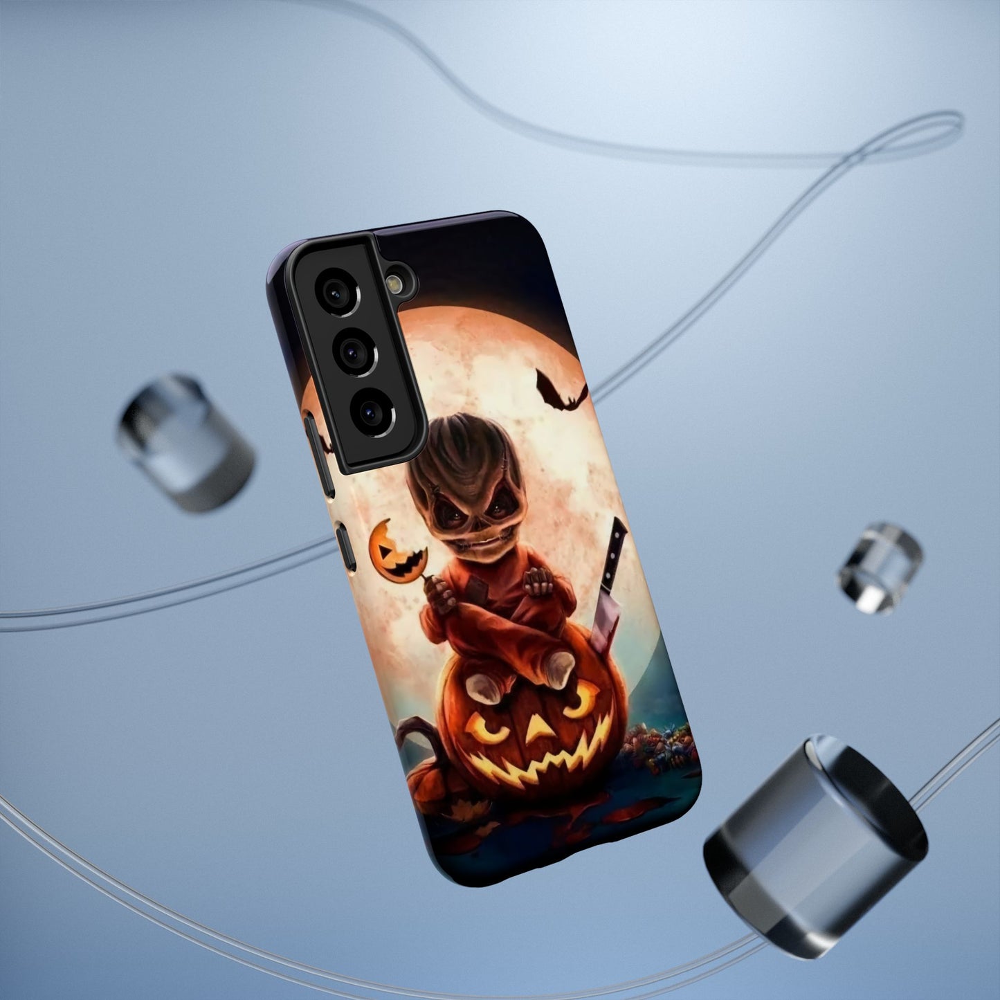 Sam | Trick Or Treat Halloween Horror Design Impact Resistant Phone Case