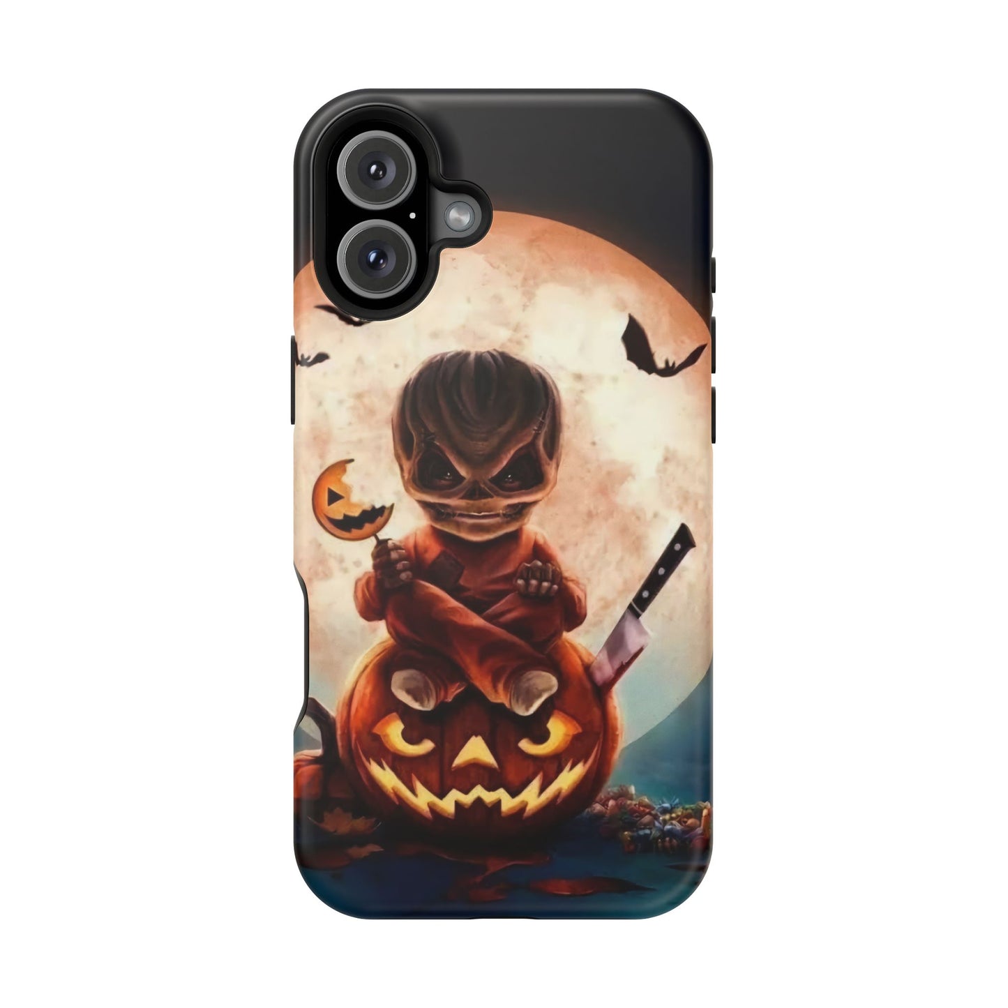 Sam | Trick Or Treat Halloween Horror Design Impact Resistant Phone Case