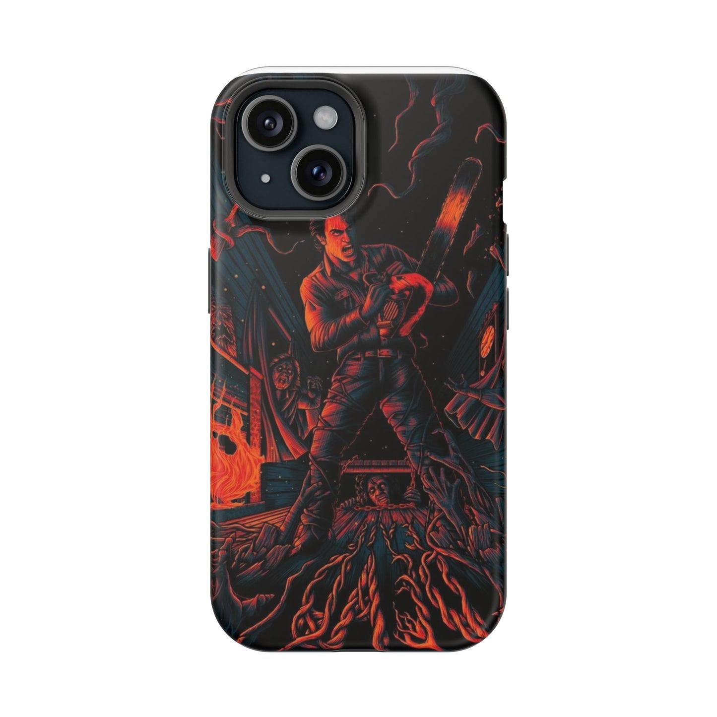 Ash Williams Impact-Resistant Design Phone Case | Perfect for Halloween & Movie Lovers
