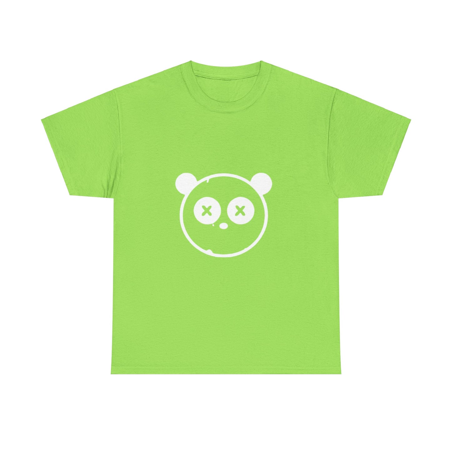OUAK Logo Graphic Unisex Heavy Cotton Tee - Cute & Casual Red T-Shirt