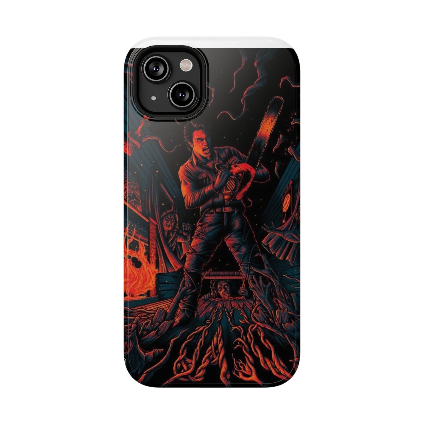 Ash Williams Impact-Resistant Design Phone Case | Perfect for Halloween & Movie Lovers