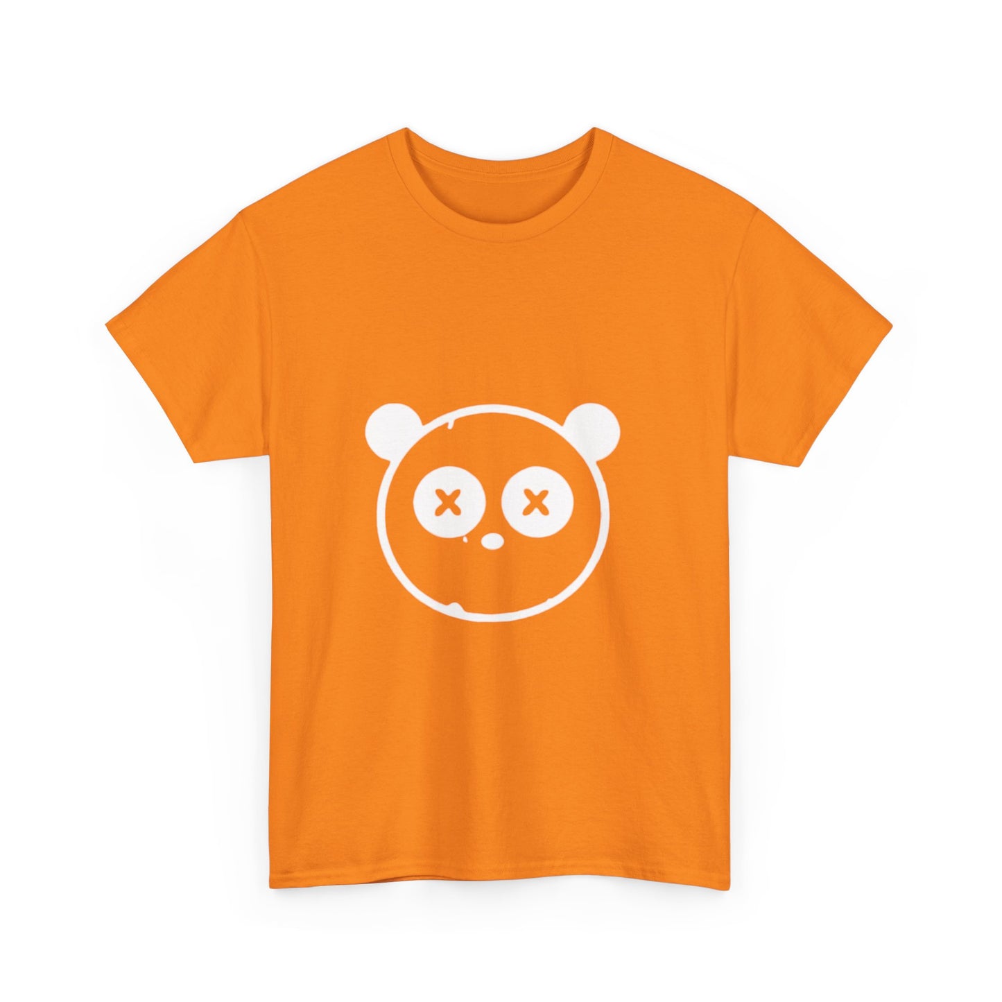 OUAK Logo Graphic Unisex Heavy Cotton Tee - Cute & Casual Red T-Shirt