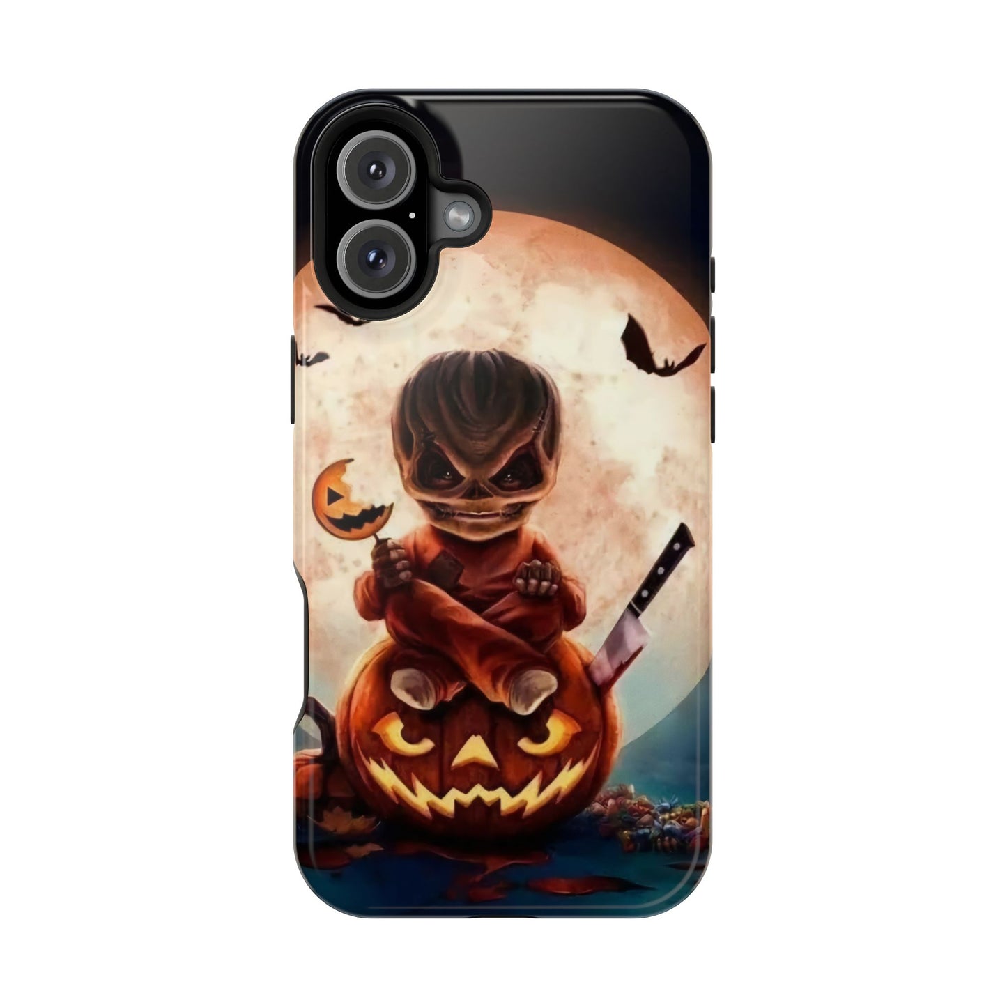 Sam | Trick Or Treat Halloween Horror Design Impact Resistant Phone Case