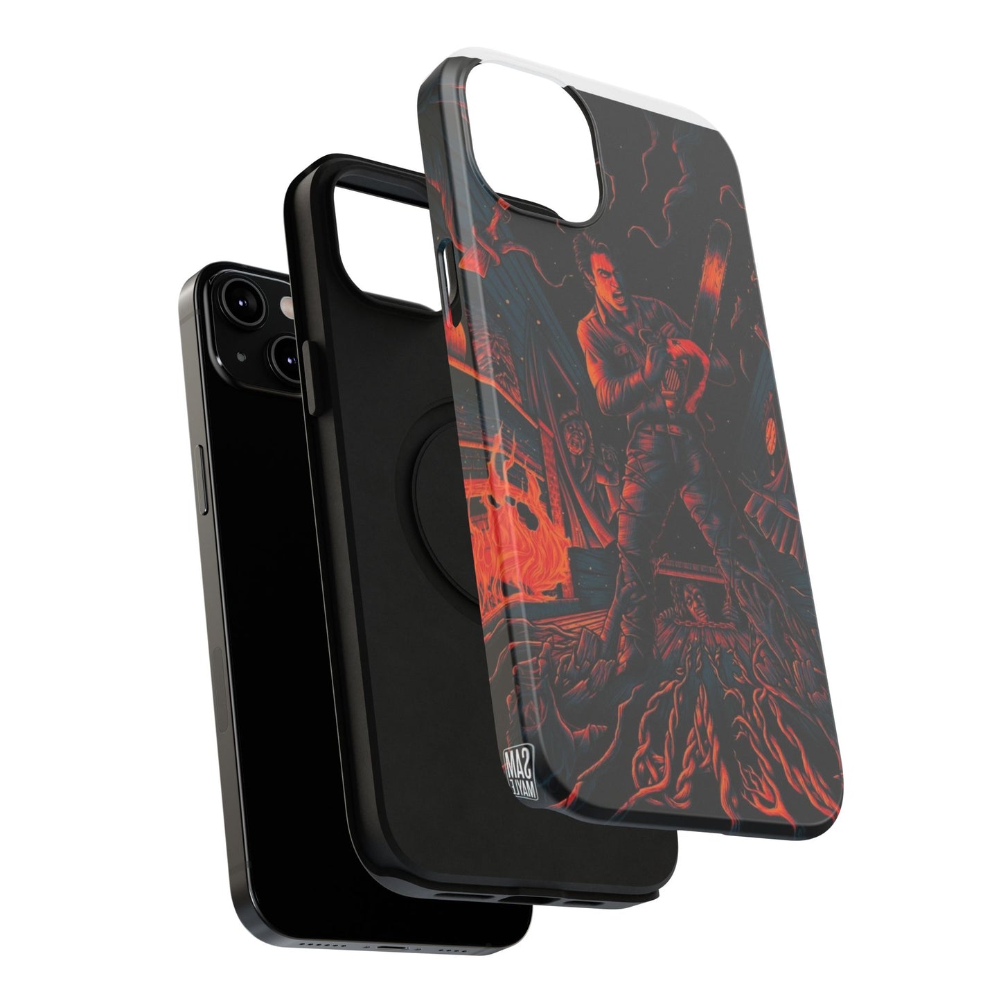 Ash Williams Impact-Resistant Design Phone Case | Perfect for Halloween & Movie Lovers
