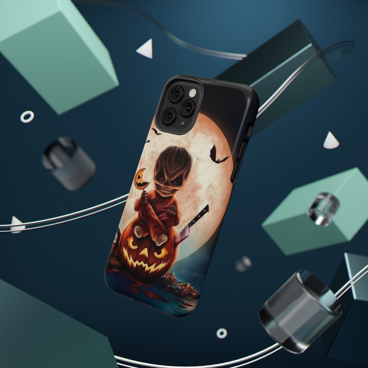 Sam | Trick Or Treat Halloween Horror Design Impact Resistant Phone Case