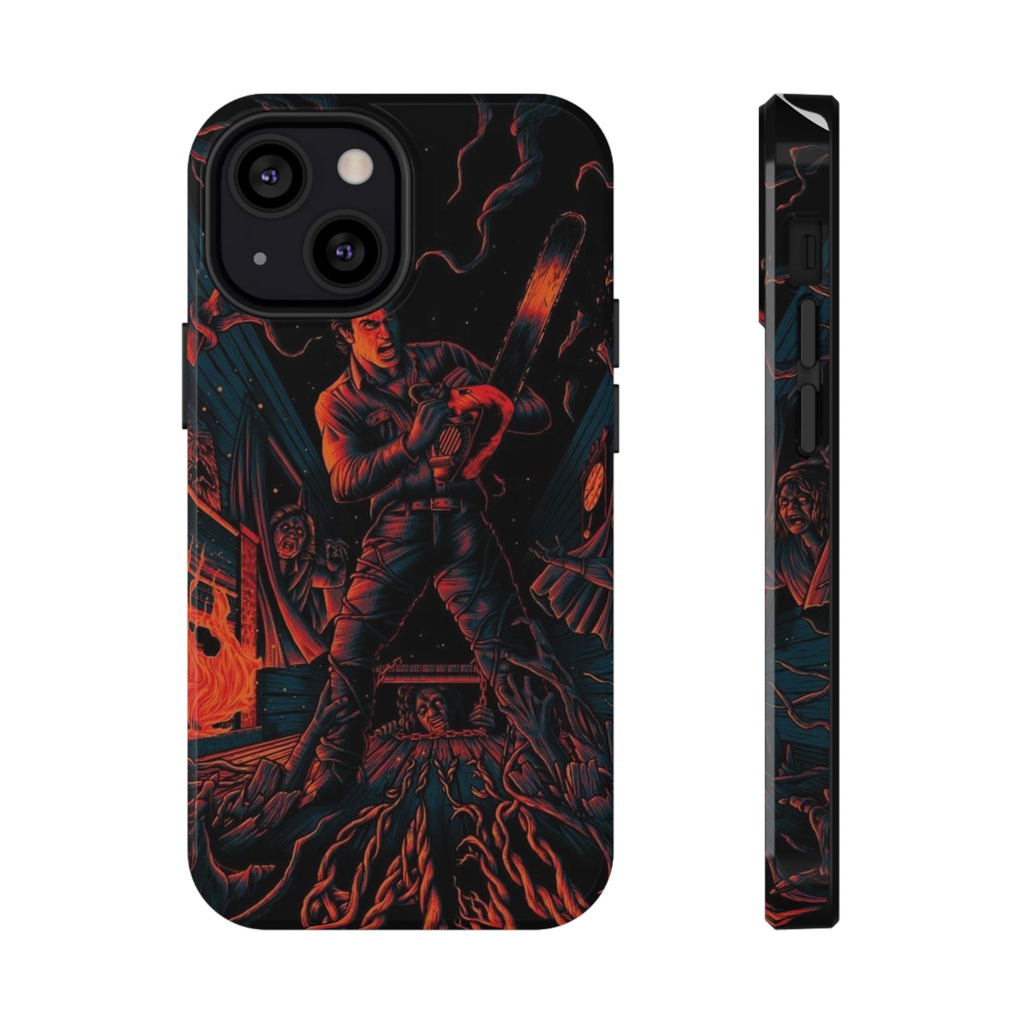 Ash Williams Impact-Resistant Design Phone Case | Perfect for Halloween & Movie Lovers