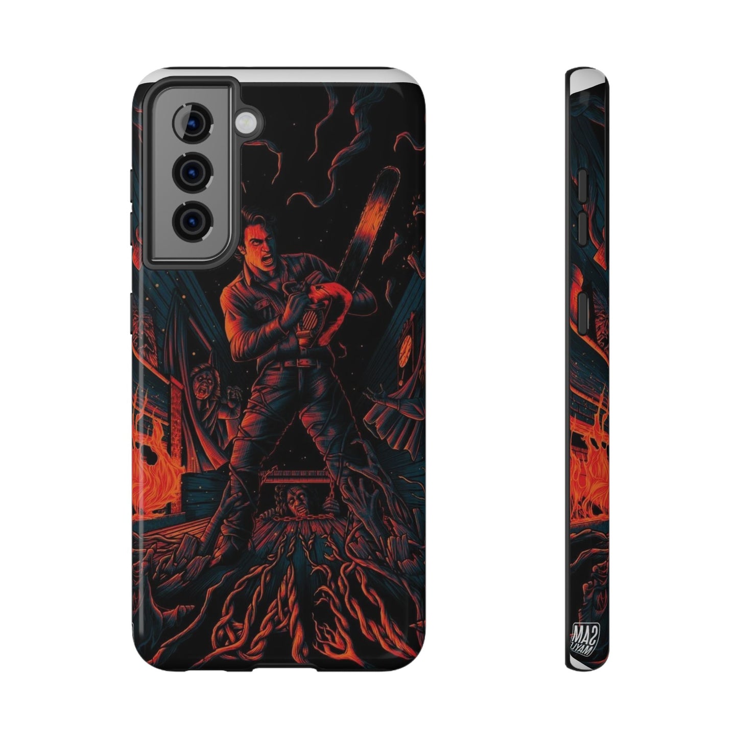 Ash Williams Impact-Resistant Design Phone Case | Perfect for Halloween & Movie Lovers